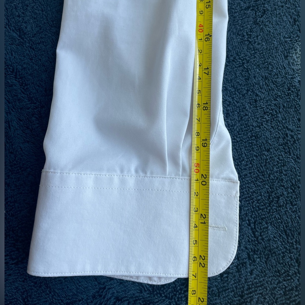 Jones New York Men's White Button-Up Dress Shirt - Picture 5 of 7